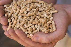 leña - pellets